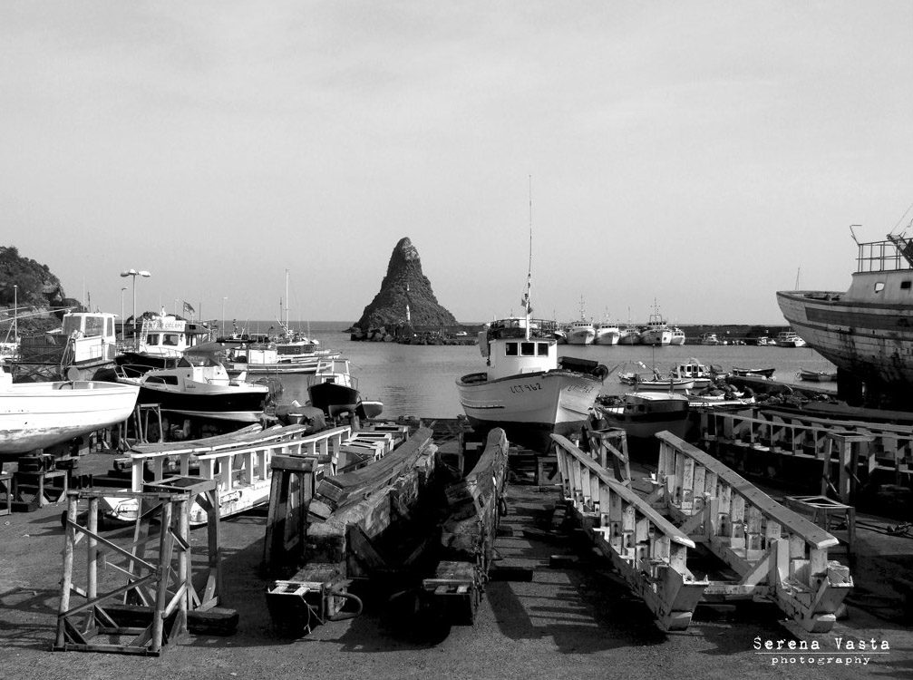Scorcio del porto di Aci Trezza
